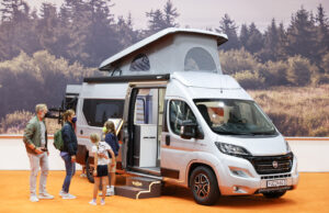 Manufacturers and suppliers provide information about the wide range of products for caravanning fans (Photo credit: Messe Düsseldorf/C.Tillmann)